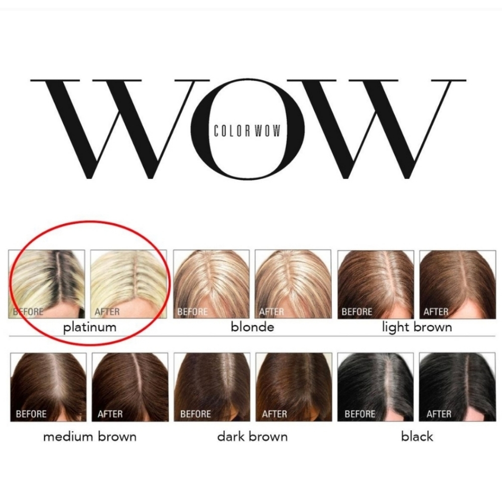 COLOR 𝐖𝐎𝐖 Root Cover Up Platinum powder - Picture 4 of 11